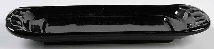 Woven Traditions Ebony 1/4 Lb Butter No Lid by Longaberger-1