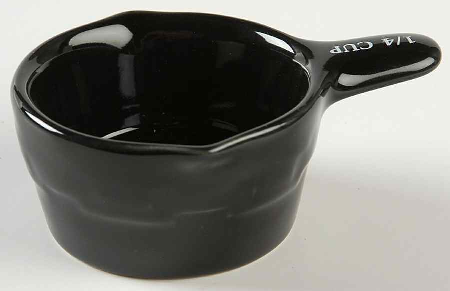 Woven Traditions Ebony 1/4 Cup Measuring Cup by Longaberger-1