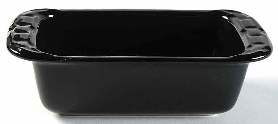 Woven Traditions Ebony Mini Loaf Pan by Longaberger-1