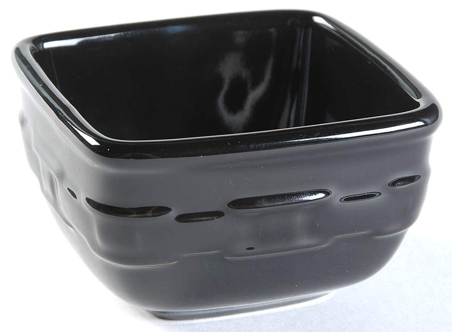Woven Traditions Ebony Dessert Bowl by Longaberger-1