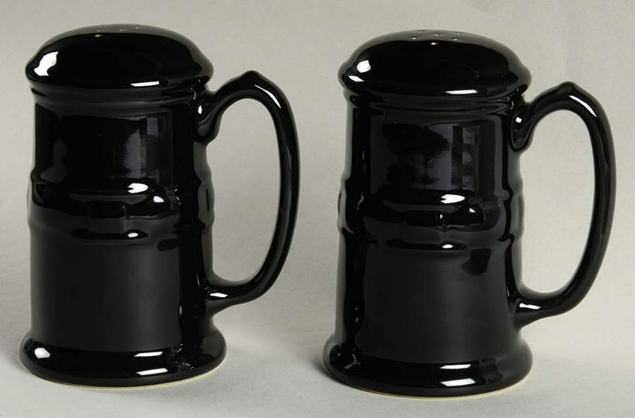 Woven Traditions Ebony Stove Top Salt & Pepper Set by Longaberger-1