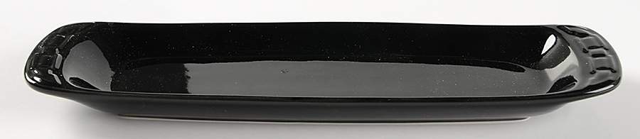 Woven Traditions Ebony Olive Dish by Longaberger-1
