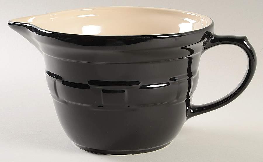 Woven Traditions Ebony Batter Bowl by Longaberger-1