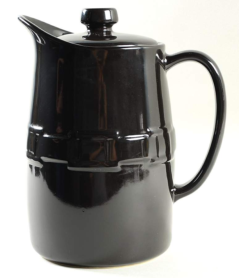Woven Traditions Ebony Carafe & Lid by Longaberger-1