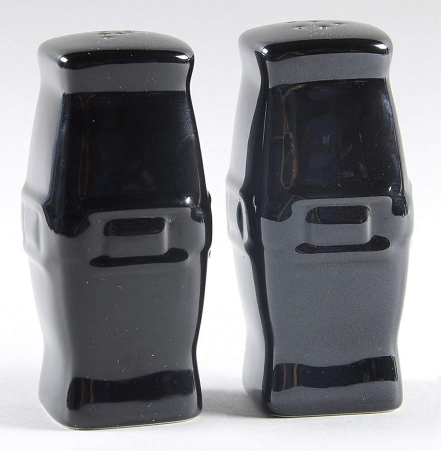 Woven Traditions Ebony Salt & Pepper Set by Longaberger-1