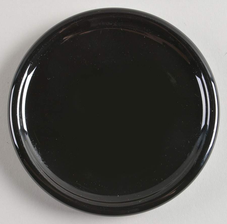 Woven Traditions Ebony 1 Pint Coaster/Crock Lid by Longaberger-1