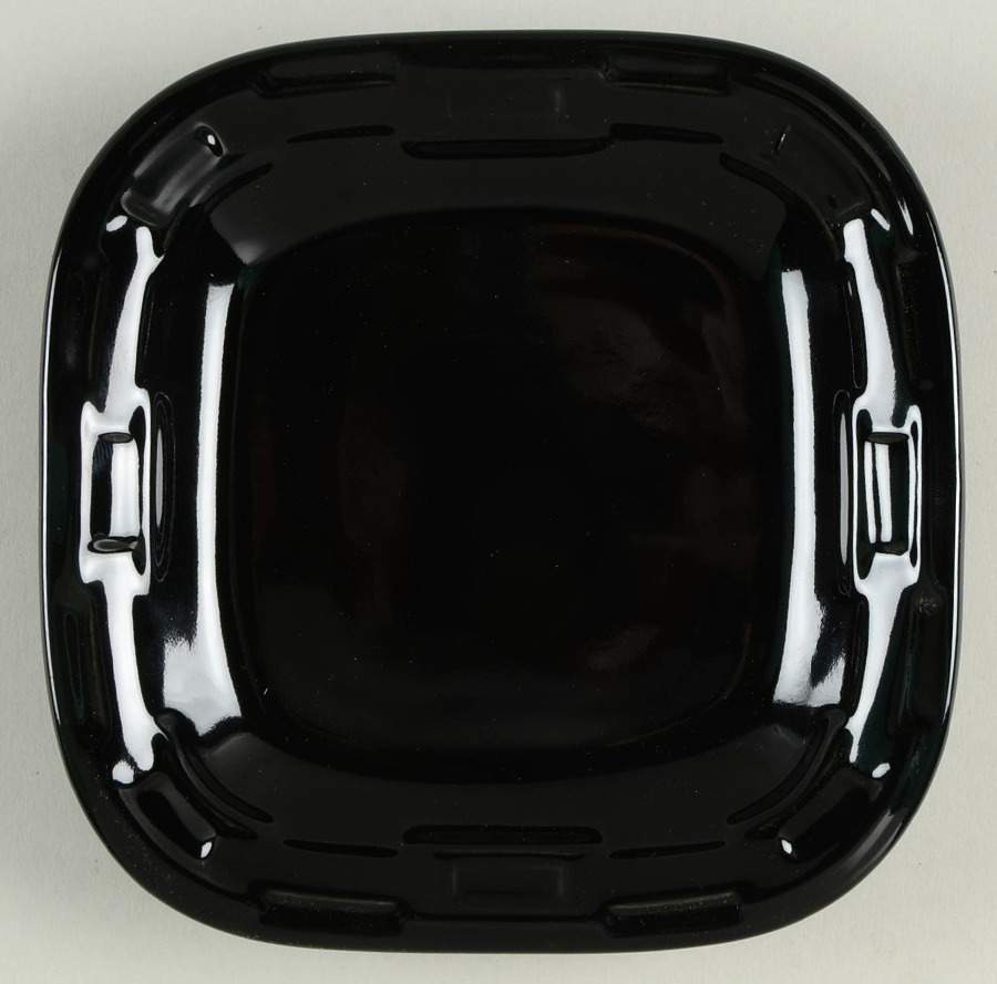 Woven Traditions Ebony Tapas Plate by Longaberger-1