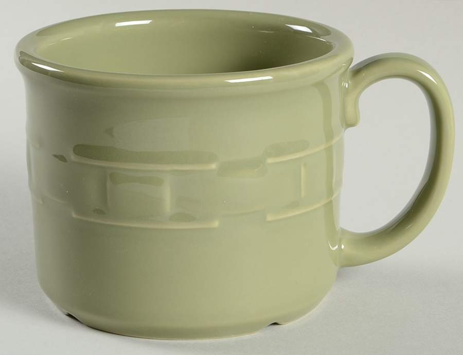 Woven Traditions Sage Soup Mug by Longaberger-1