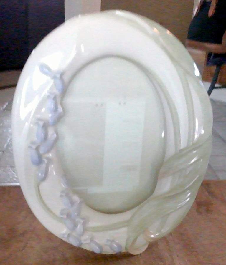 Floral Blossom Collection Oval Frame-Holds 3 1/2" X 5" by Lenox-1