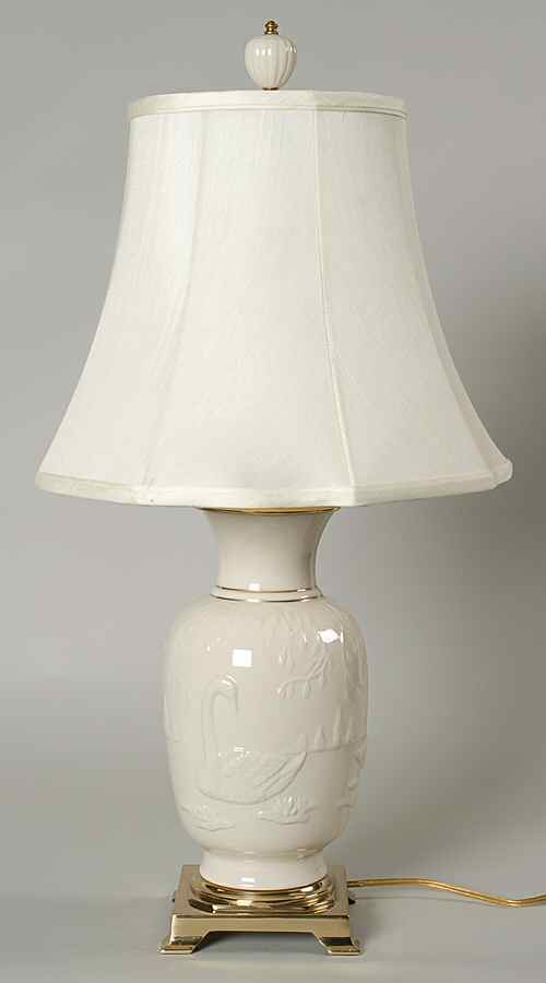 Tranquility 22" Electric Lamp & Shade by Lenox-1