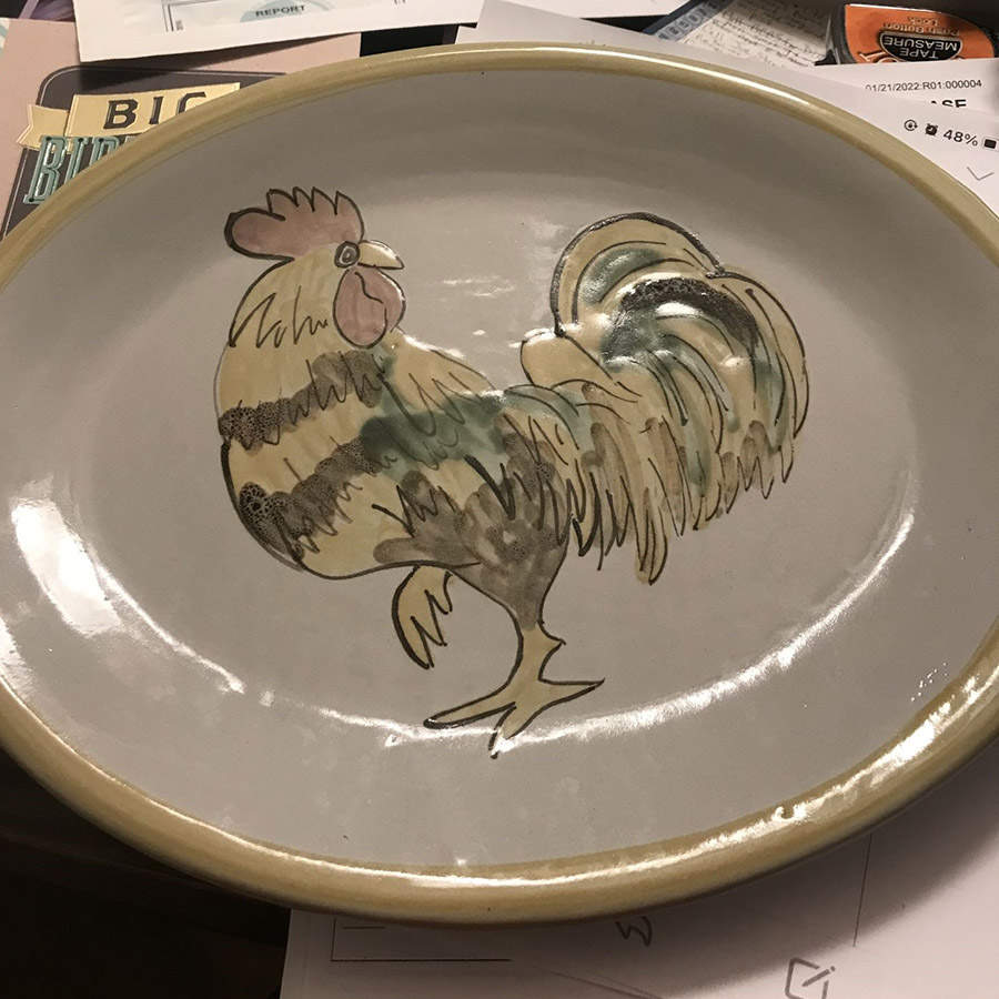 Gourmet Giftware 12" Oval Serving Platter by Louisville-1