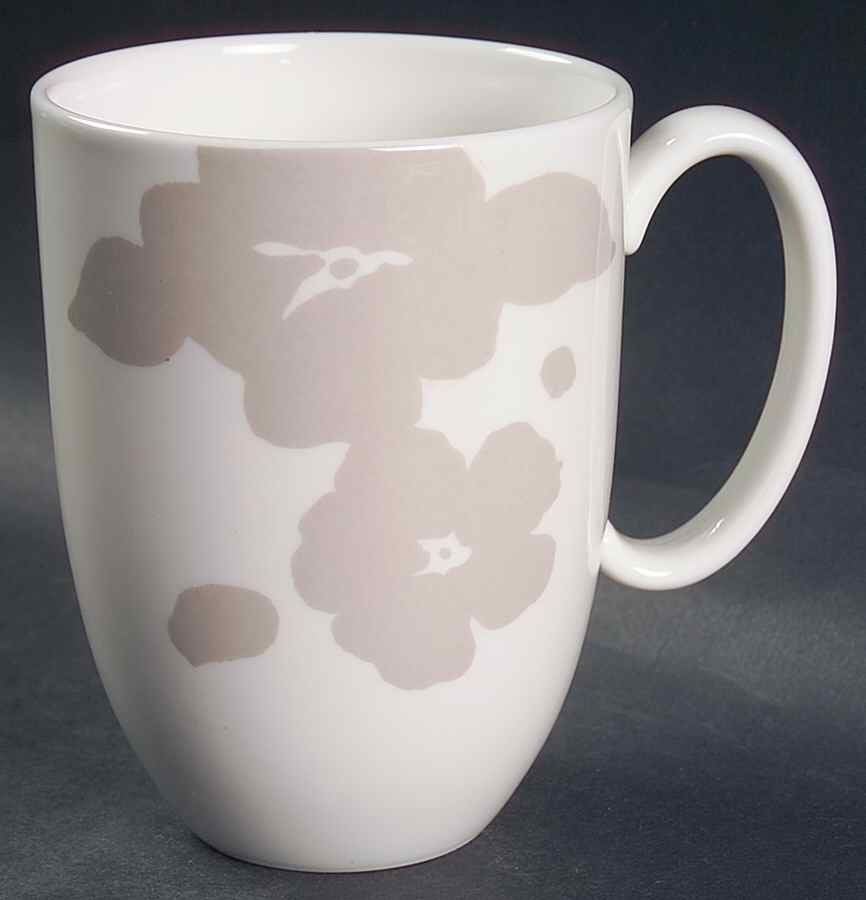 Floral Silhouette Khaki Mug by Lenox-1
