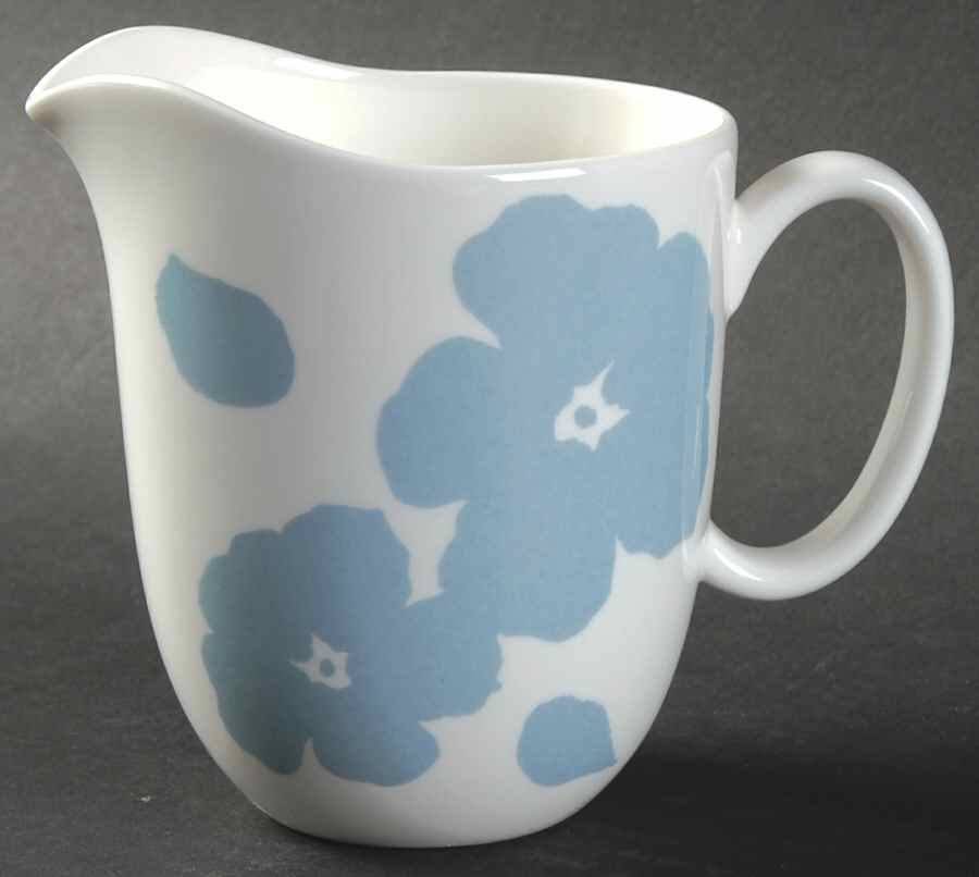 Floral Silhouette Blue Bell Creamer by Lenox-1