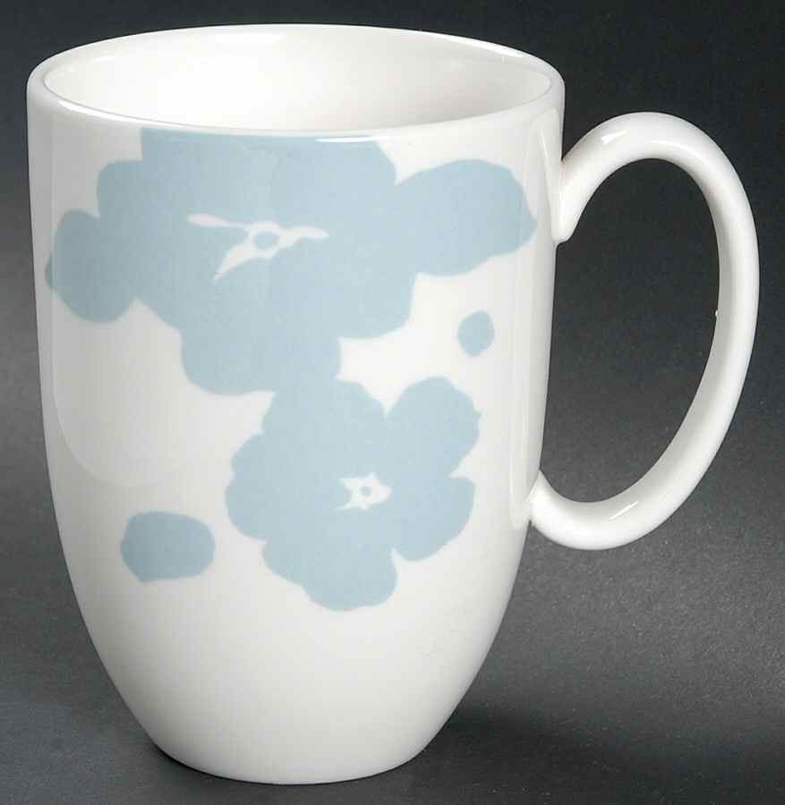 Floral Silhouette Blue Bell Mug by Lenox-1