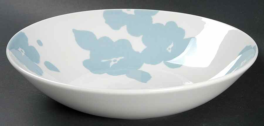 Floral Silhouette Blue Bell 8" Individual Pasta Bowl by Lenox-1