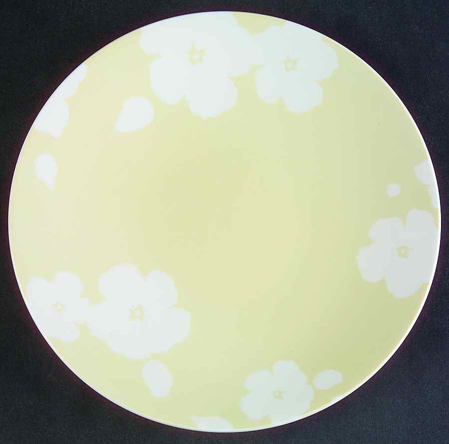 Floral Silhouette Buttercup Accent Salad Plate by Lenox-1
