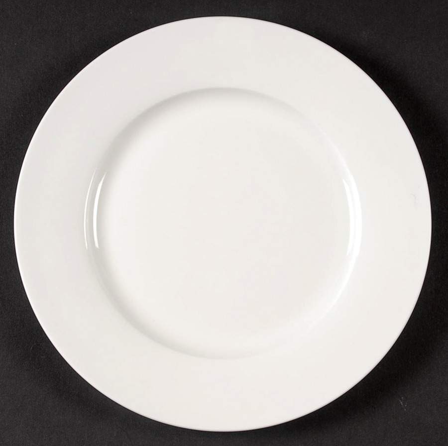 Aquis White Salad Plate by Liddy-1
