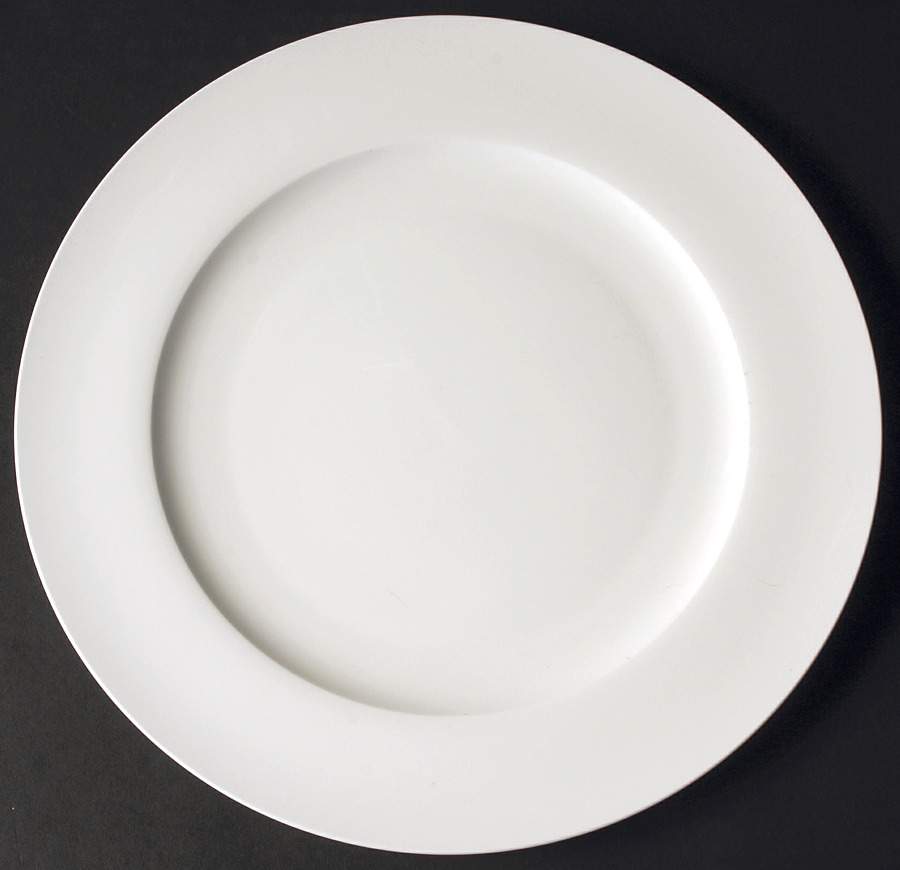 Aquis White Dinner Plate by Liddy-1