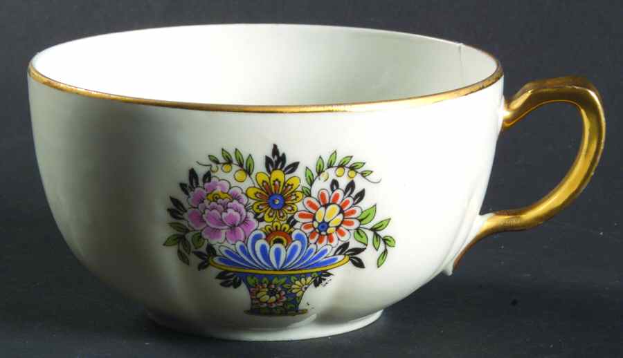 LIM419 Flat Cup by Limoges-French-1