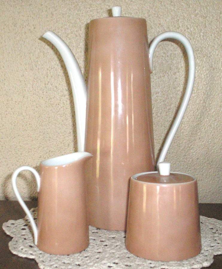 LEF66 Coffee Pot & Lid by Lefton-1