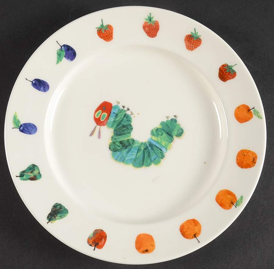 Very Hungry Caterpillar Child's Plate by Lunt-1