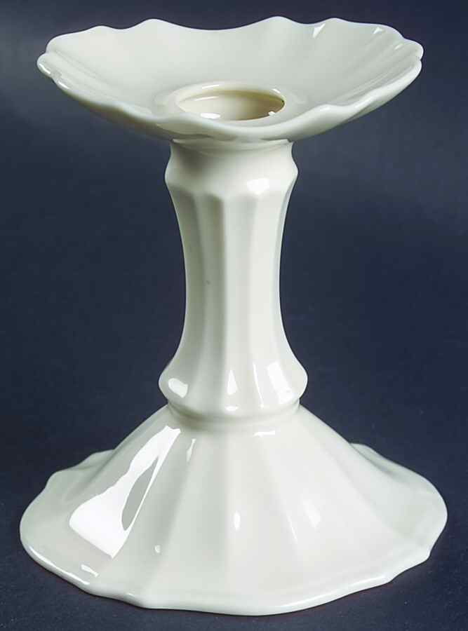 Symphony (Giftware, No Trim) Small Candlestick by Lenox-1