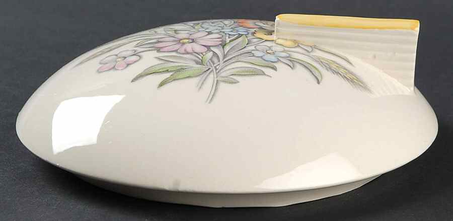 Oslo Surf (Grey Yellow) Lid for Round Vegetable by Limoges-American-1