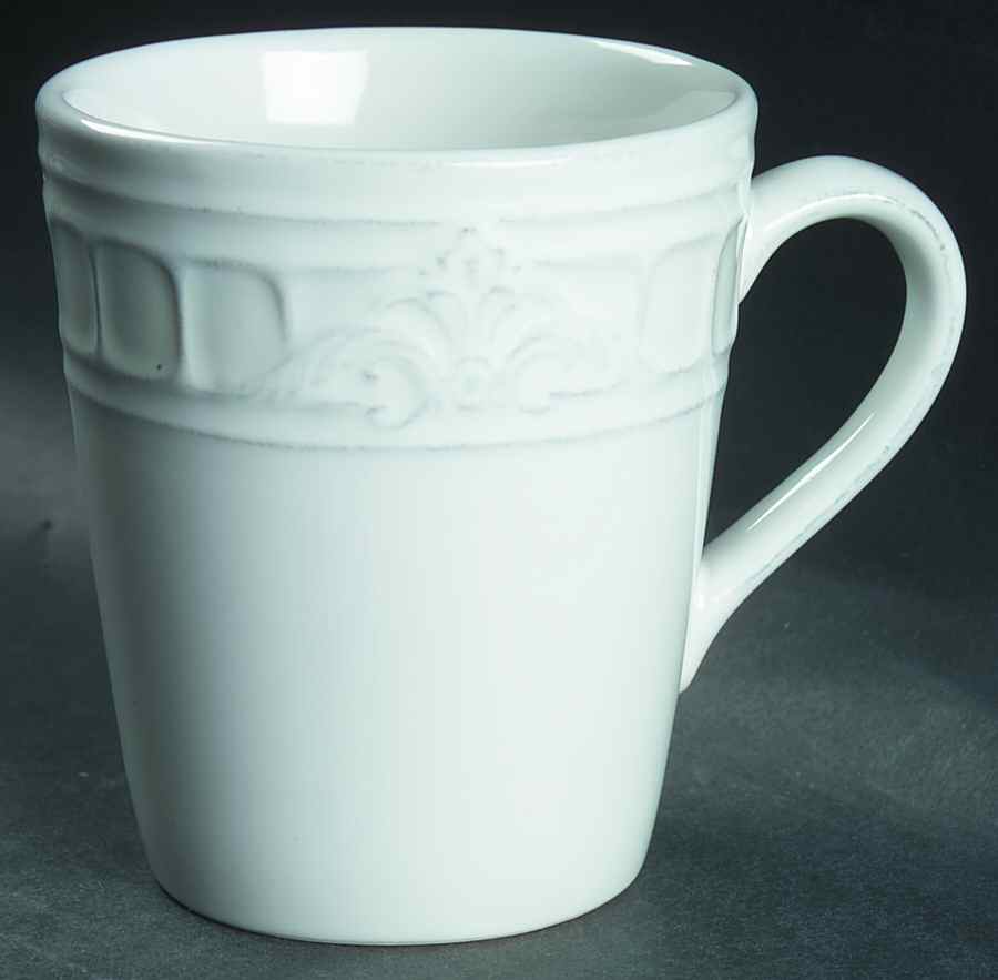 Trellis White Mug by Laurie Gates-1
