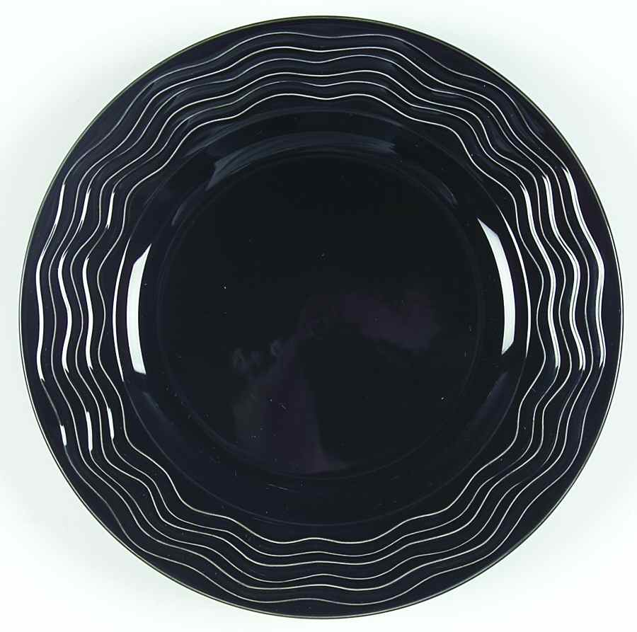 Spyro Black Salad Plate by Lenox-1