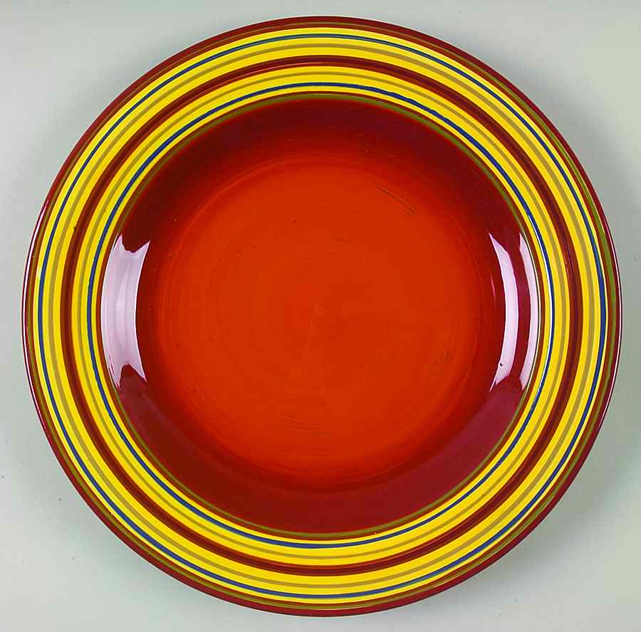 Somerset Persimmon Dinner Plate by Laurie Gates-1
