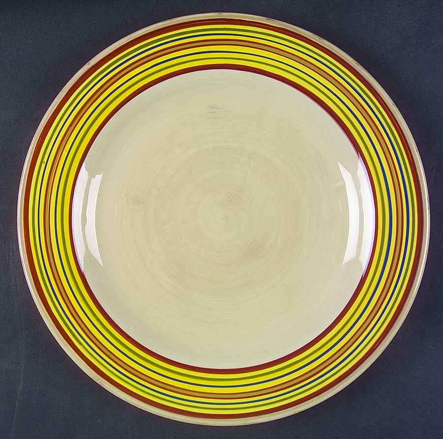 Somerset Cream Dinner Plate by Laurie Gates-1
