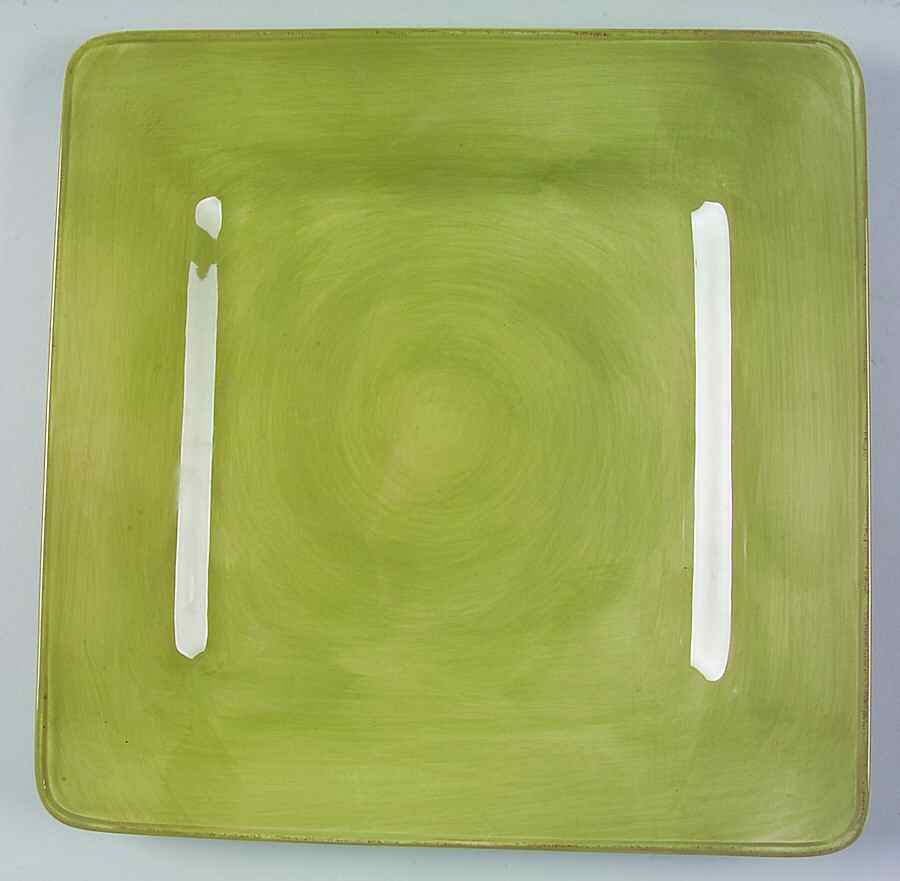 Somerset Sage Green Square Dinner Plate by Laurie Gates-1