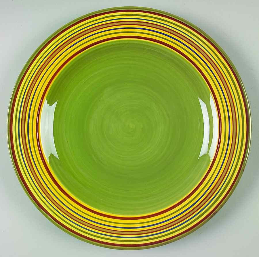 Somerset Sage Green Dinner Plate by Laurie Gates-1