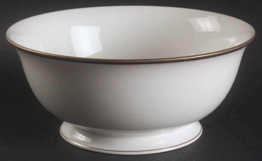 Library Lane Navy 8" Round Serving Bowl by Lenox-1