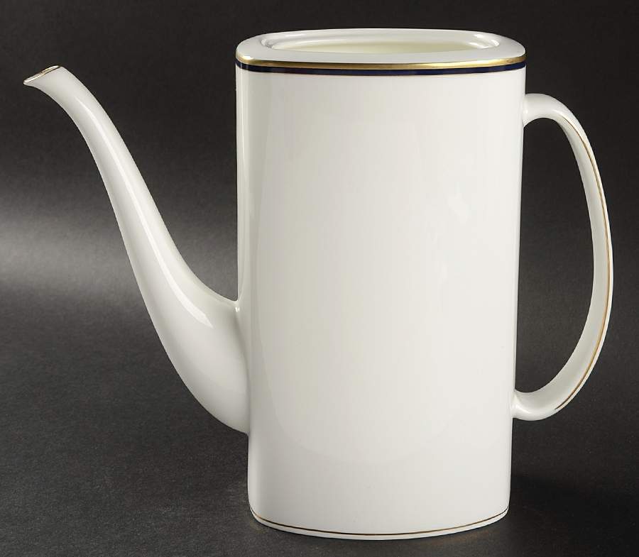 Library Lane Navy Coffee Pot No Lid by Lenox-1