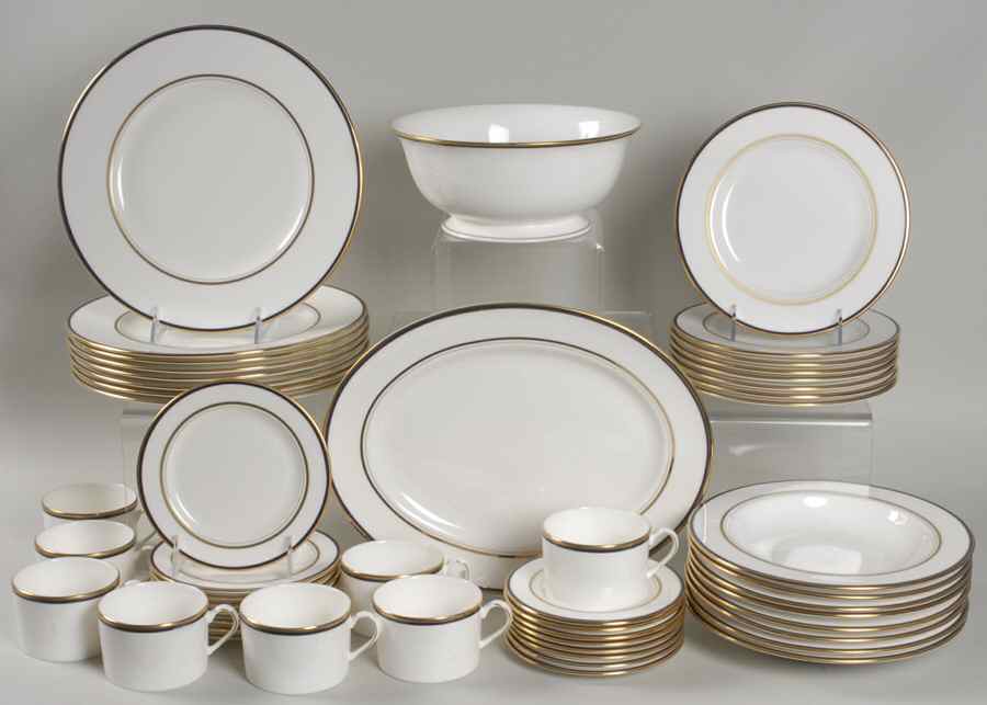 Library Lane Navy 50 Piece Set by Lenox-1