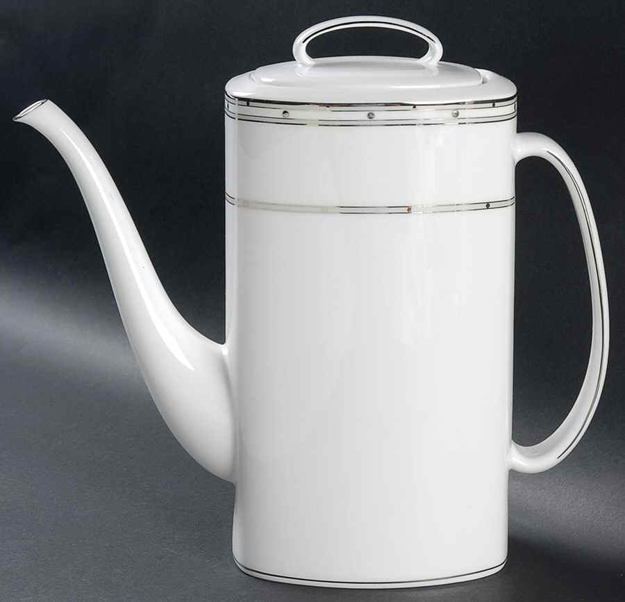 Pebble Point Coffee Pot & Lid by Lenox-1
