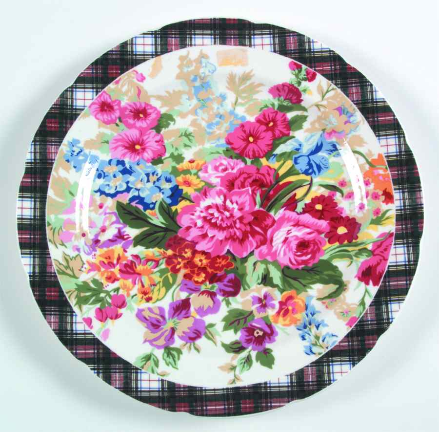 Hampton Floral (No Gold) Dinner Plate by Ralph Lauren China-1