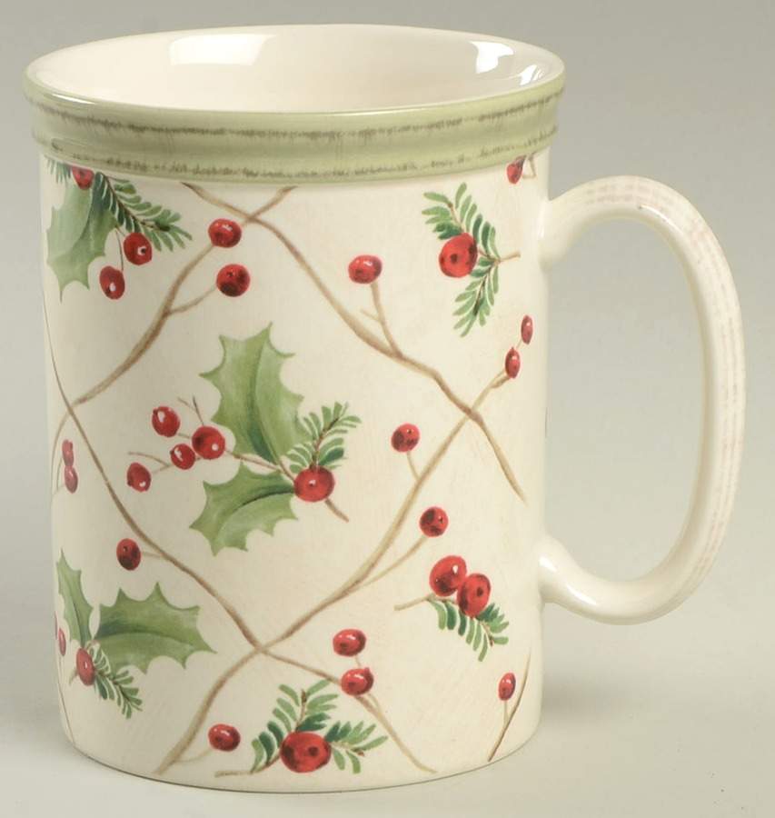 Holiday Gatherings Holiday Trellis Mug by Lenox-1