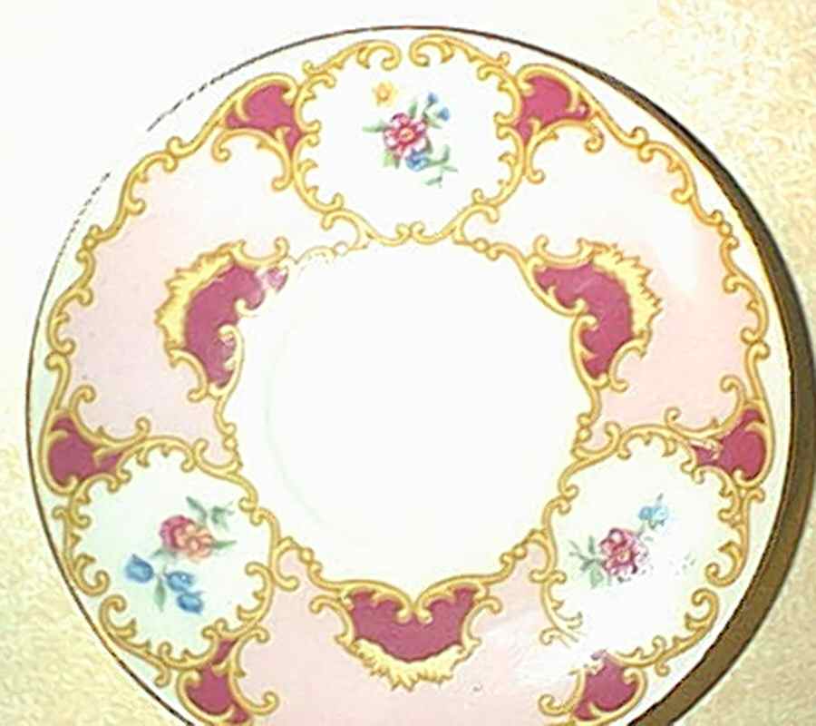 LIM426 Saucer for Demitasse Cup by Limoges-French-1