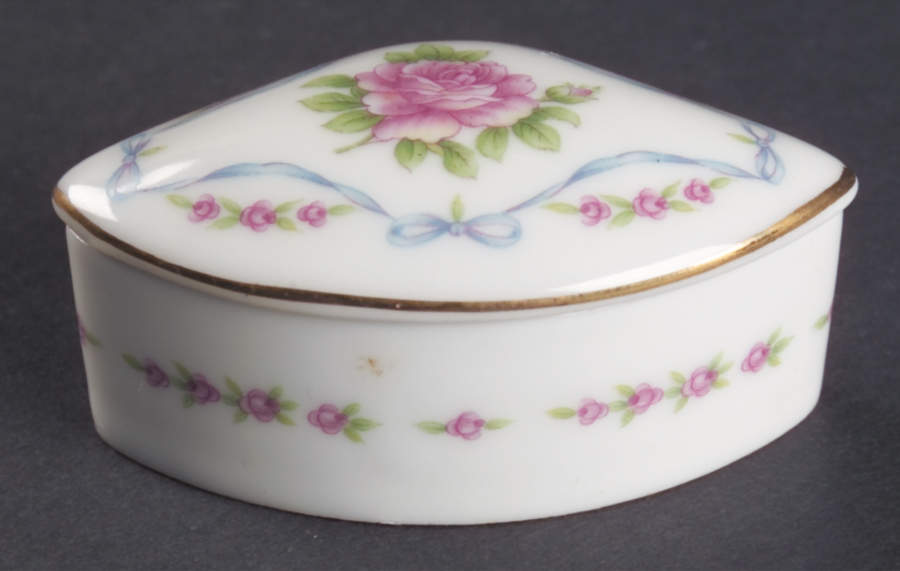 LEF70 Trinket Box with Lid by Lefton-1