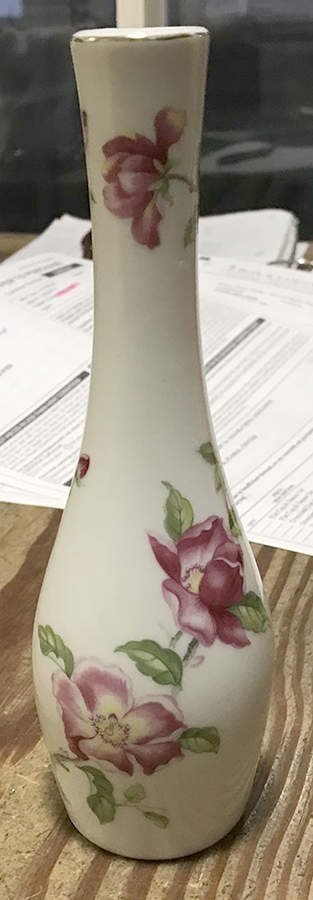 LEF71 7" Bud Vase by Lefton-1