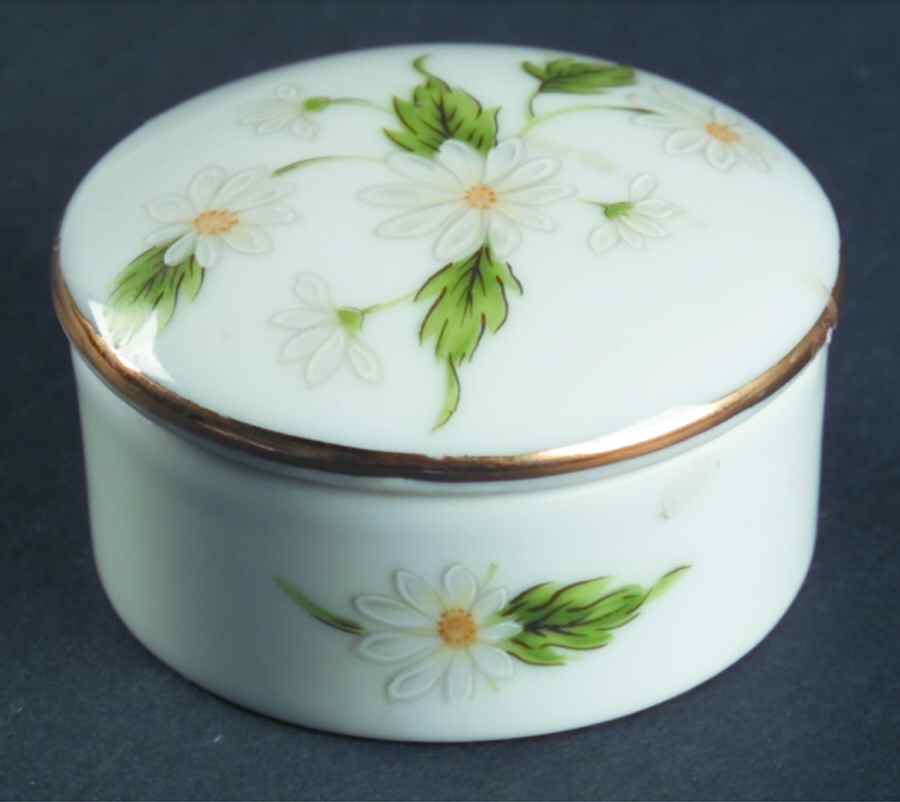 LEF75 Trinket Box & Lid by Lefton-1