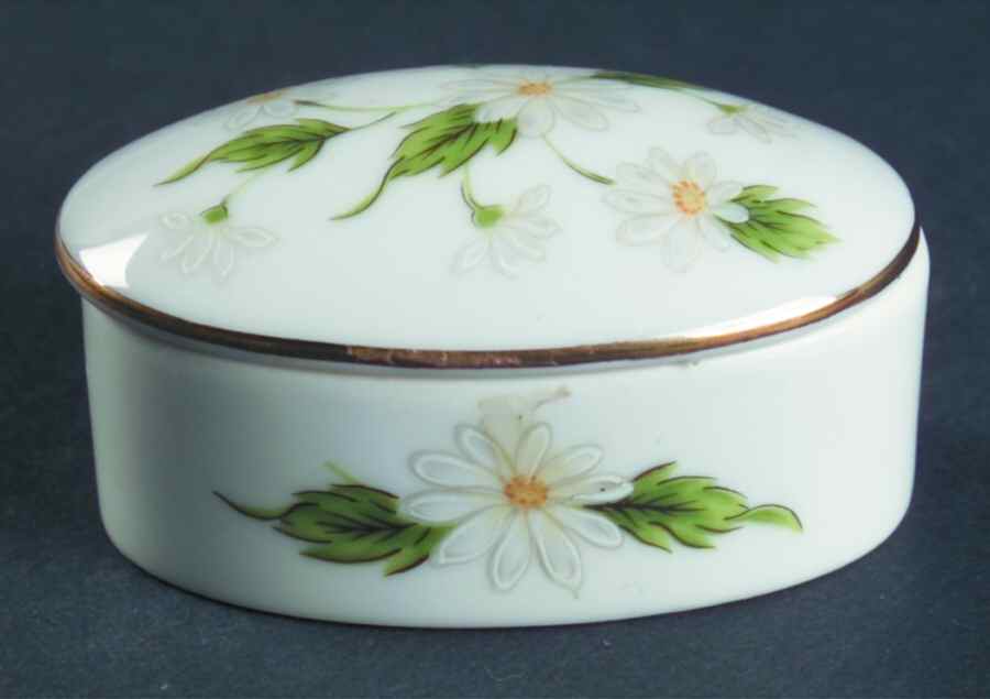 LEF75 Mini Oval Box & Lid by Lefton-1