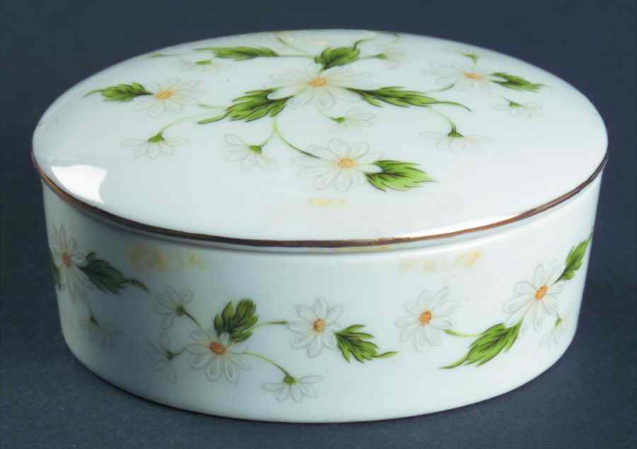 LEF75 Oblong Box & Lid by Lefton-1