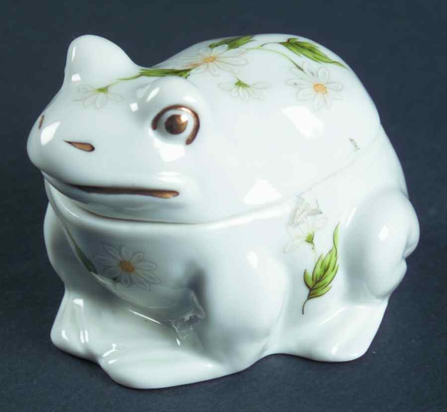 LEF75 Frog Box W/Lid by Lefton-1