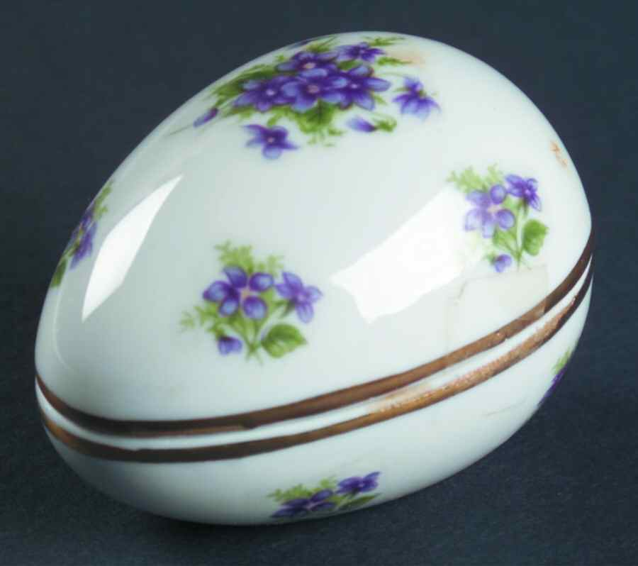 LEF77 Small Egg Box & Lid by Lefton-1