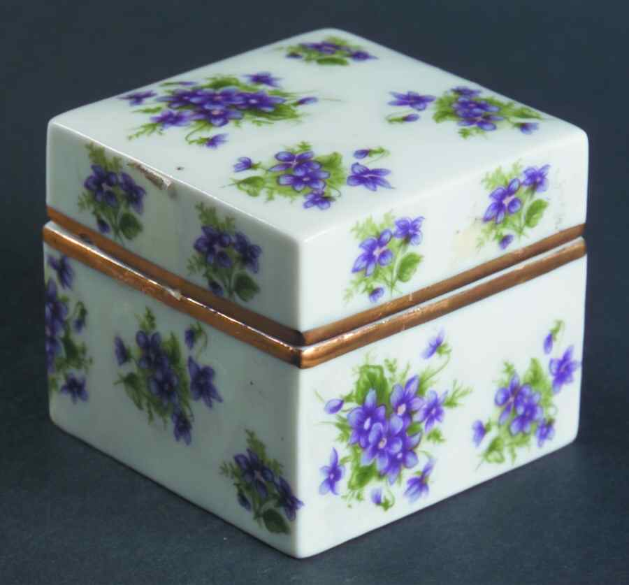 LEF77 Square Box & Lid by Lefton-1