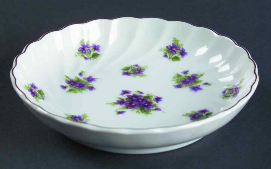 LEF77 Round Sweet Meat Dish by Lefton-1