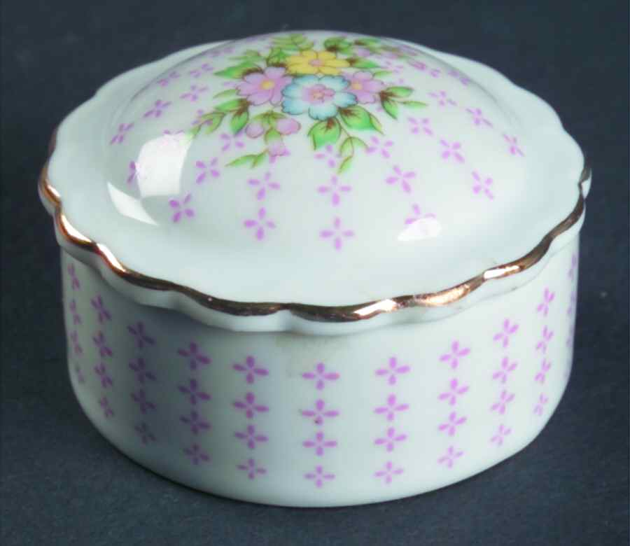 LEF78 Trinket Box & Lid by Lefton-1